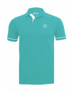 UOH Crest Polo Mint Blue